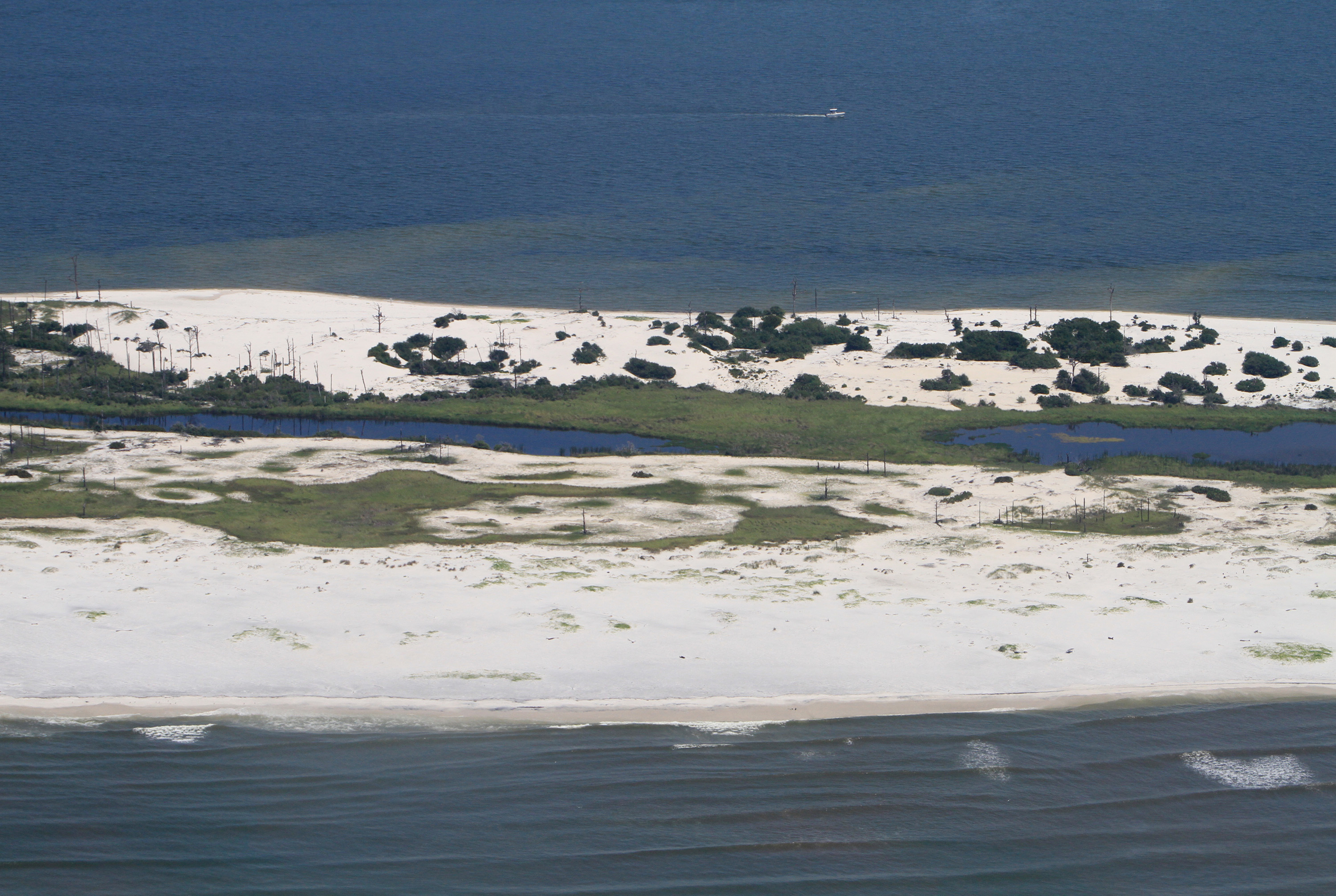 Horn Island, off Mississippi's Gulf Coast, became the focus of an extensive search after Nolan Wells disappeared during a Fourth of July outing with friends. | Source: Getty Images