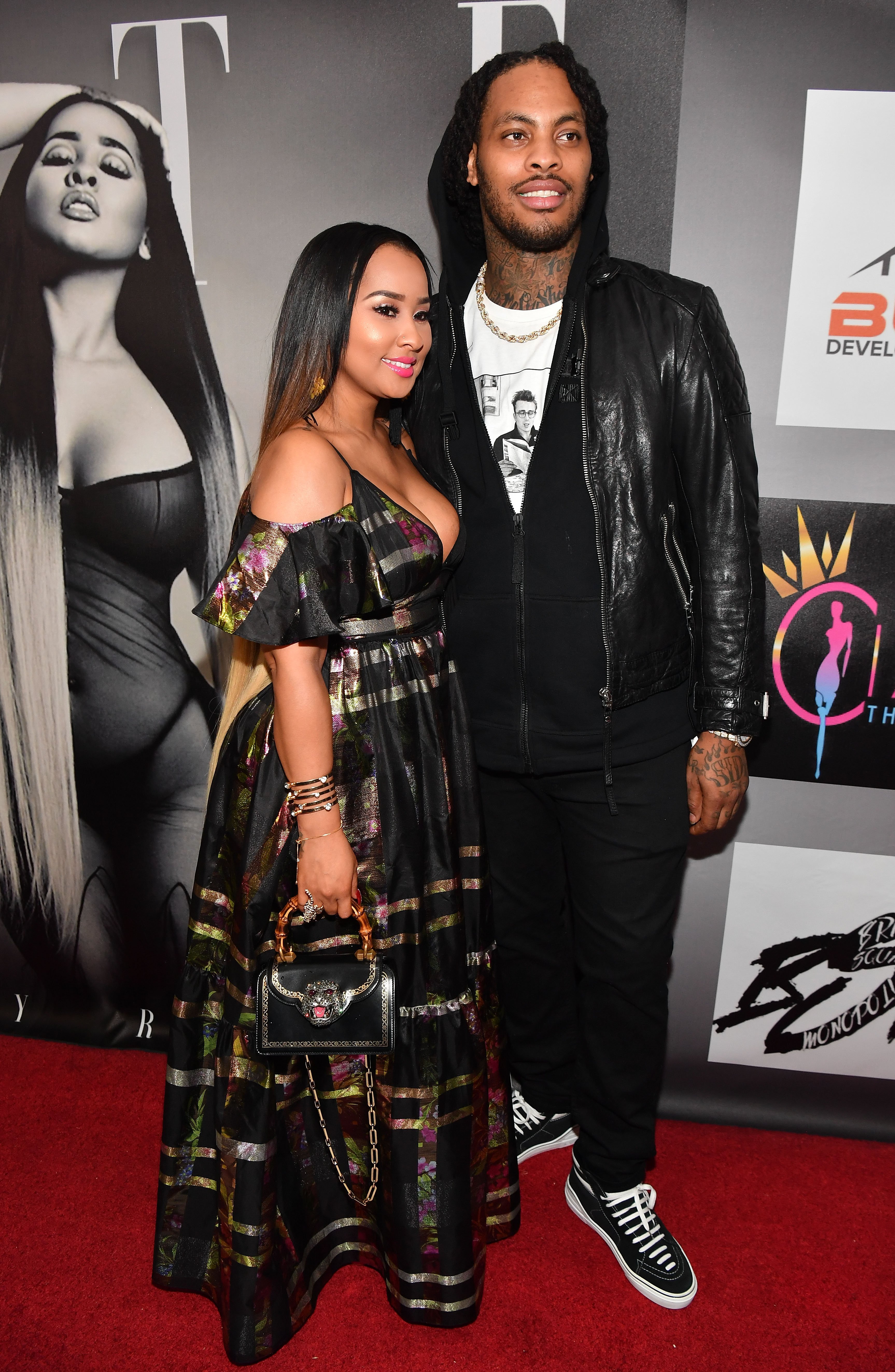 Tammy Rivera and Waka Flocka Flame at the EP Release Party of "Fate" in April 2018 | Photo: Getty Images