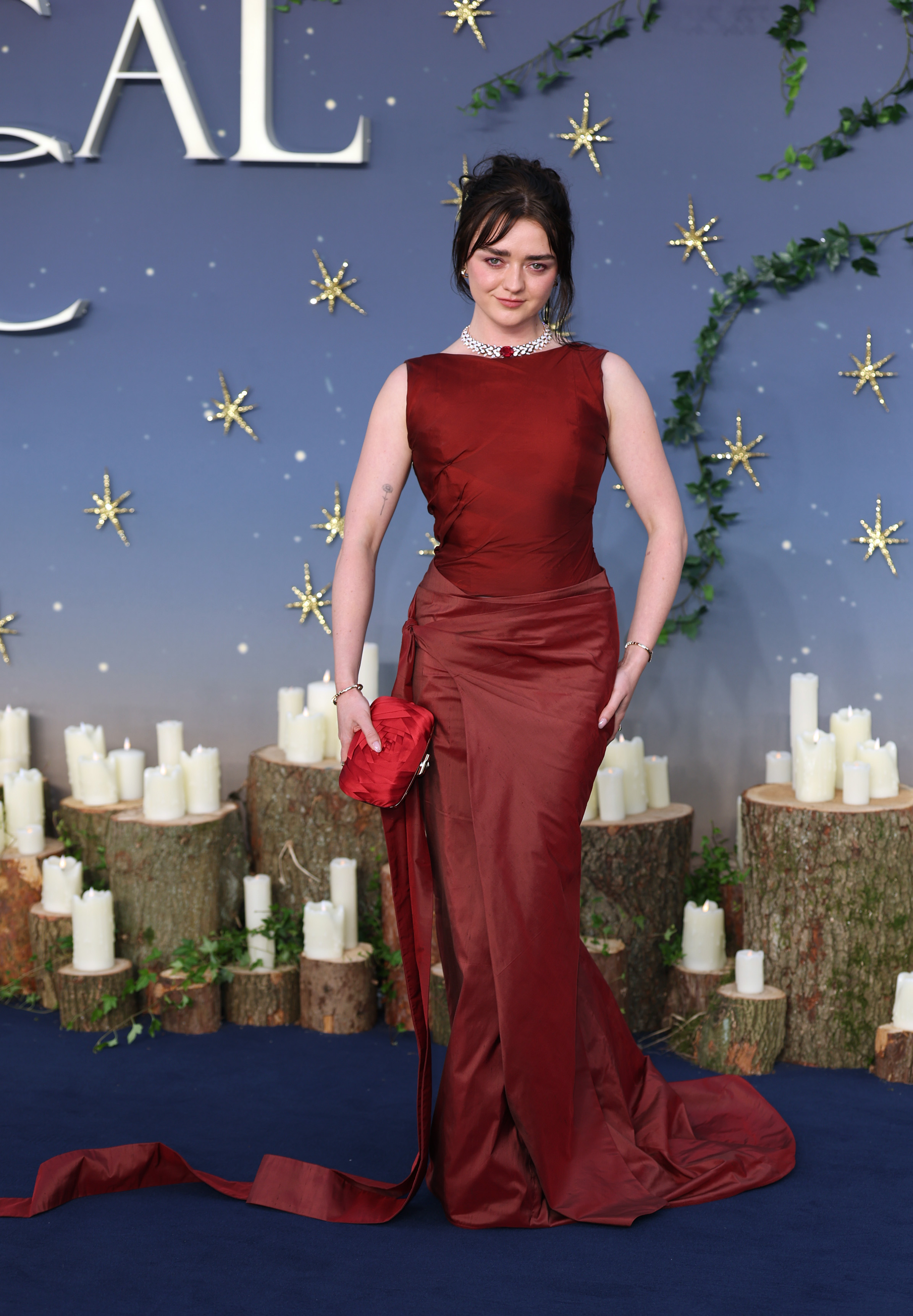 Maisie Williams attends the "Practical Magic 2" European Premiere at Odeon Luxe Leicester Square on August 26, 2026 in London, England. | Source: Getty Images