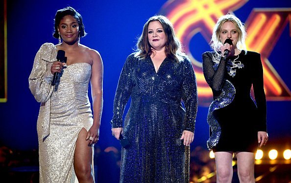 Tiffany Haddish, Melissa McCarthy, and Elisabeth Moss at the 2019 MTV Movie and TV Awards on June 15, 2019 in Santa Monica, California | Photo: Getty Images