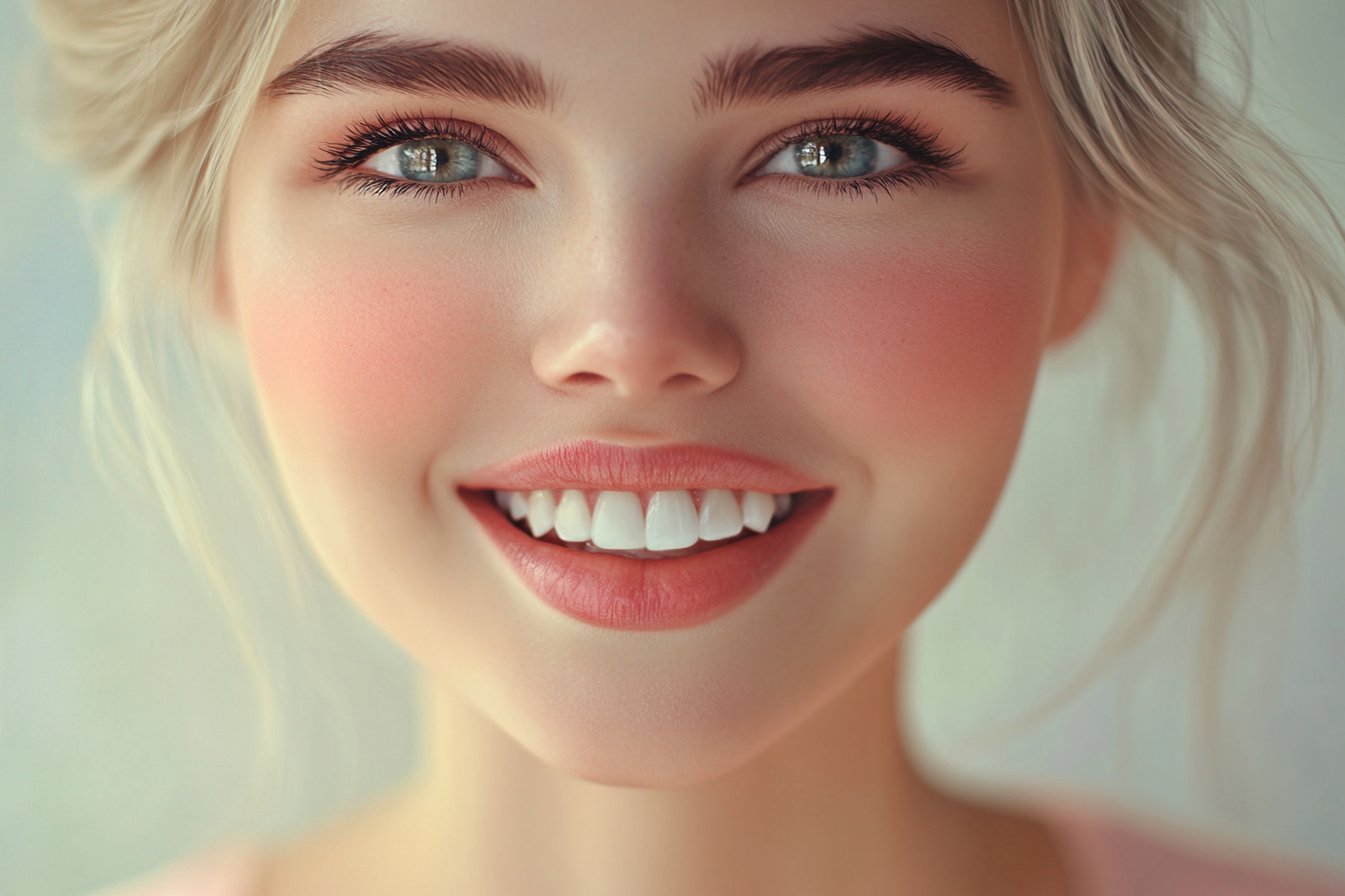 A close-up shot of a woman looking straight ahead | Source: Midjourney