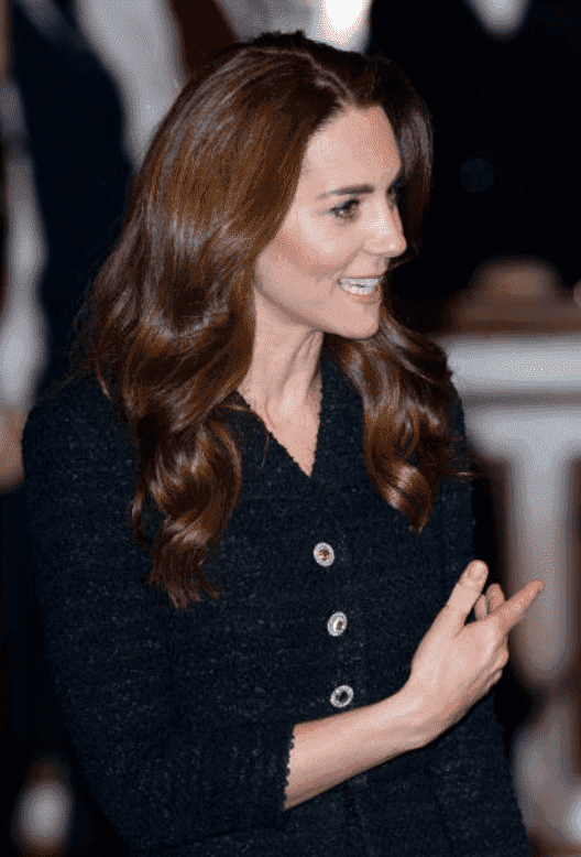 In aid of The Royal Foundation, Kate Middleton arrived for s special performance of "Dear Evan Hansen" at the Noel Coward Theatre on February 25, 2020, in London, England | Source: Max Mumby/Indigo/Getty Images