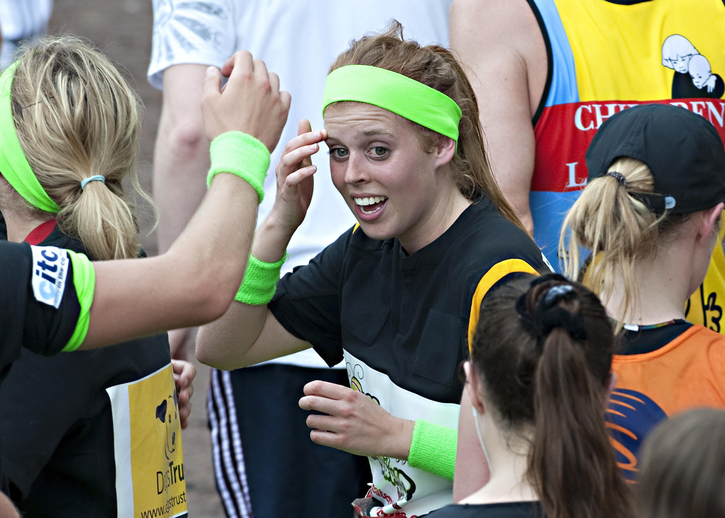 Princess Beatrice at the 2010 Virgin London Marathon in London, England in 2010. | Source: Getty Images