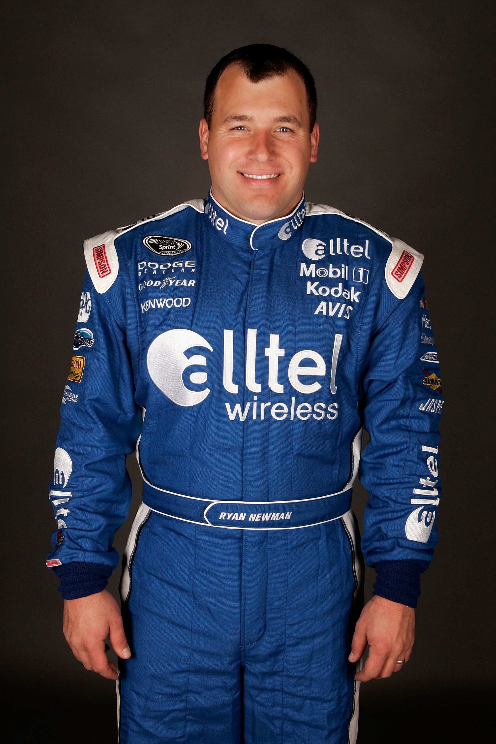 Ryan Newman poses for a photo during the NASCAR Sprint Cup Series media day at Daytona International Speedway on February 7, 2008 in Daytona, Florida. | Source: Getty Images
