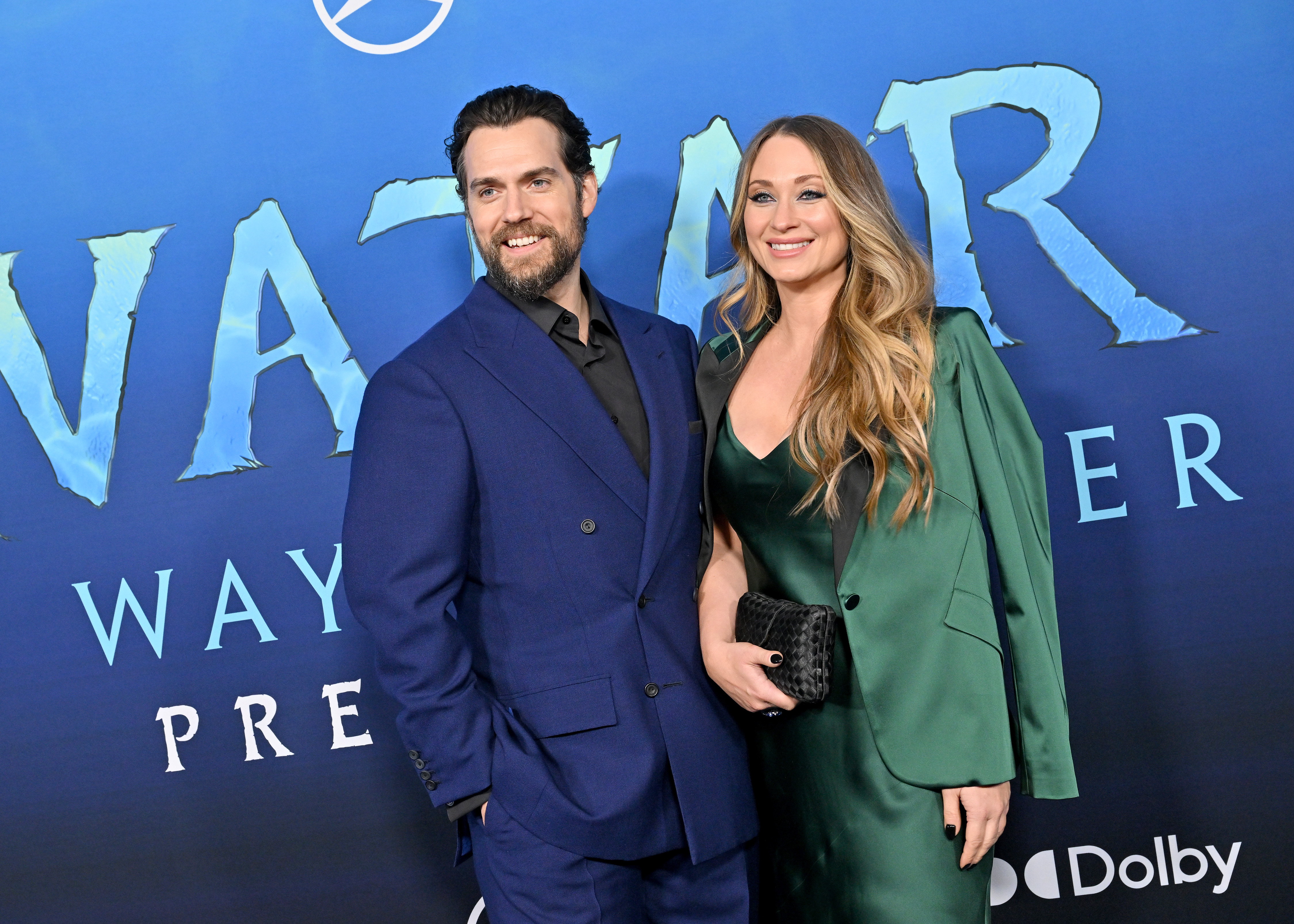 Henry Cavill and Natalie Viscuso at the premiere of "Avatar 2: The Way of Water" on December 12, 2022, in Hollywood, California. | Source: Getty Images