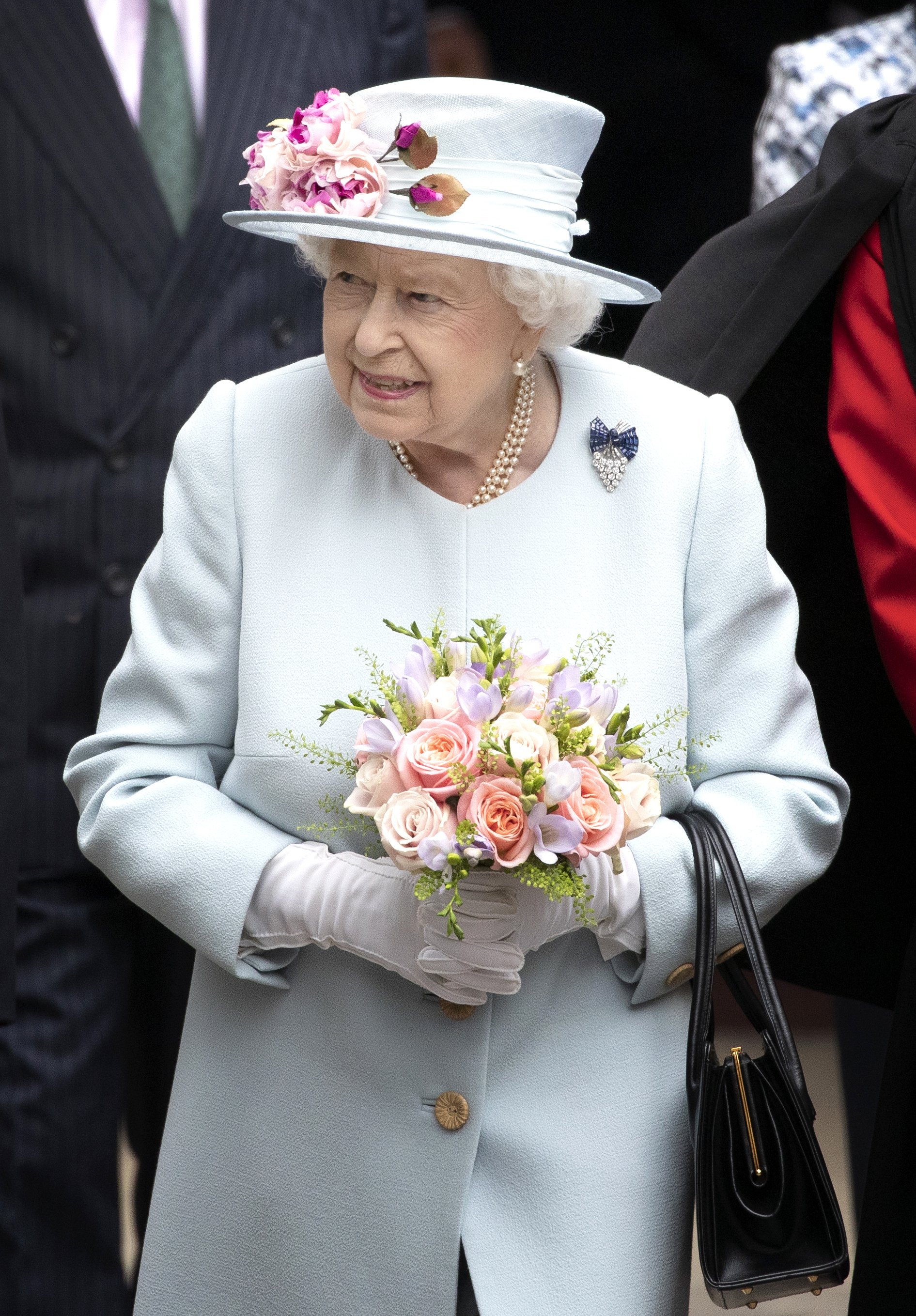Queen Elizabeth II visits Canongate Kirk for church service in Edingburgh, Scotland on June 30, 2019 | Photo: Getty Images
