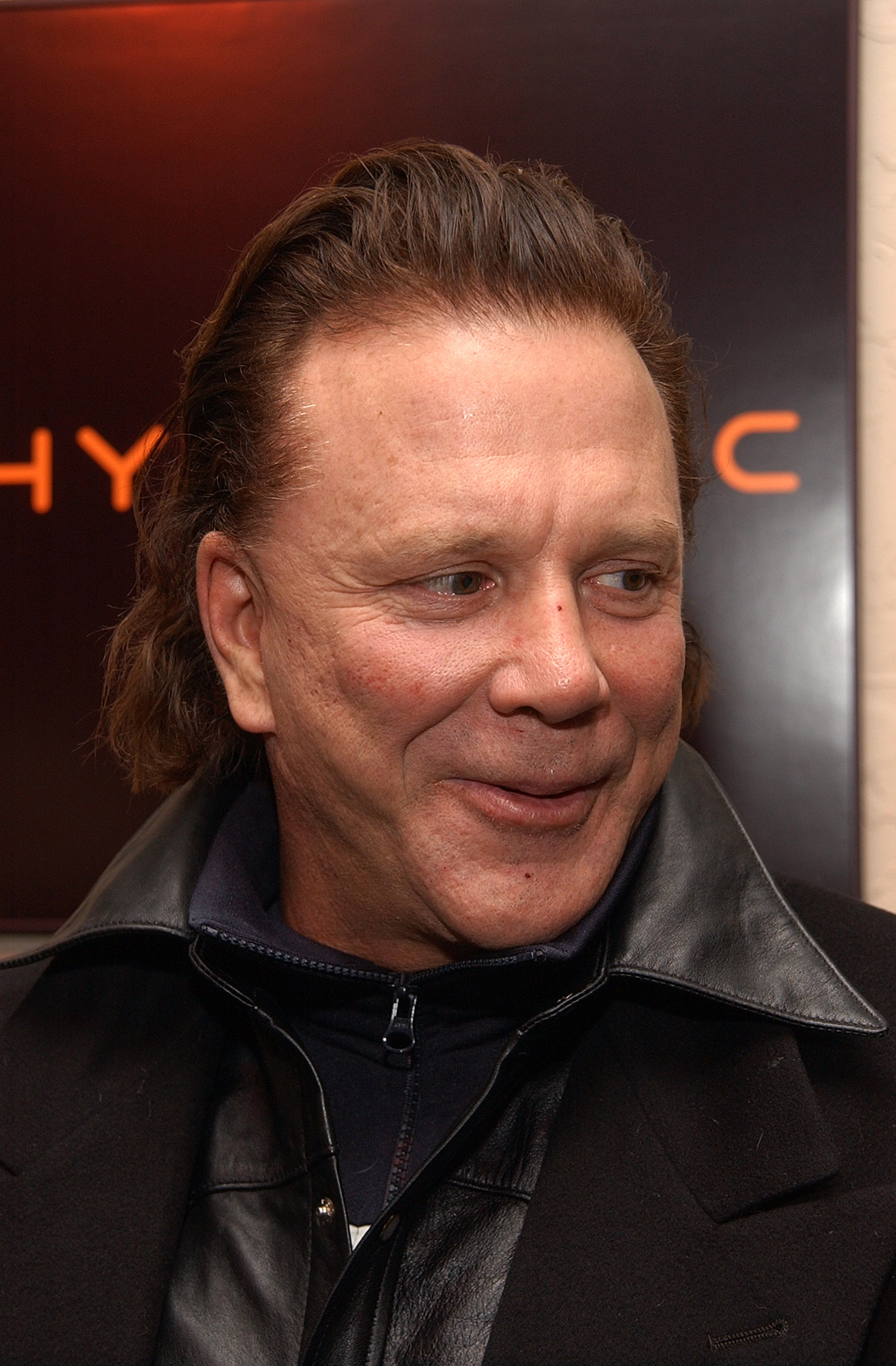 Mickey Rourke at the Chrysler Lounge at the Chrysler Million Dollar Film Festival on January 22, 2003 | Source: Getty Images