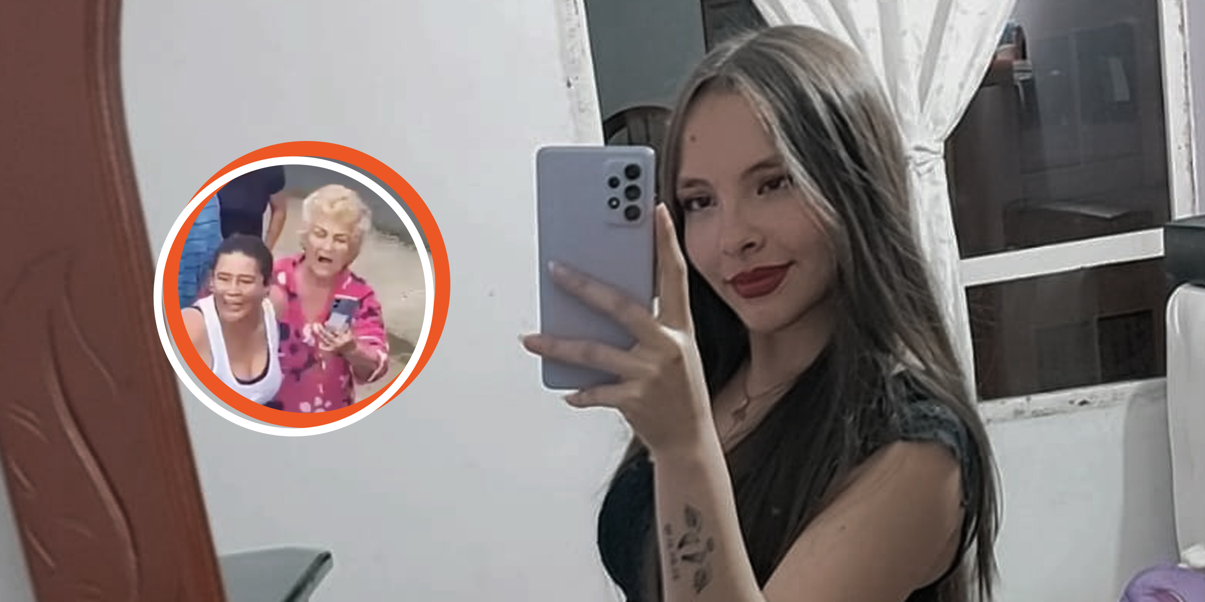 Silvana Torres, woman who killed her three year old daughter in Manizales | Angry Manizales neighbors | Source: Facebook/silvana.torres.39142072 | Youtube/@testigodirectoyt | Youtube/@testigodirectoyt