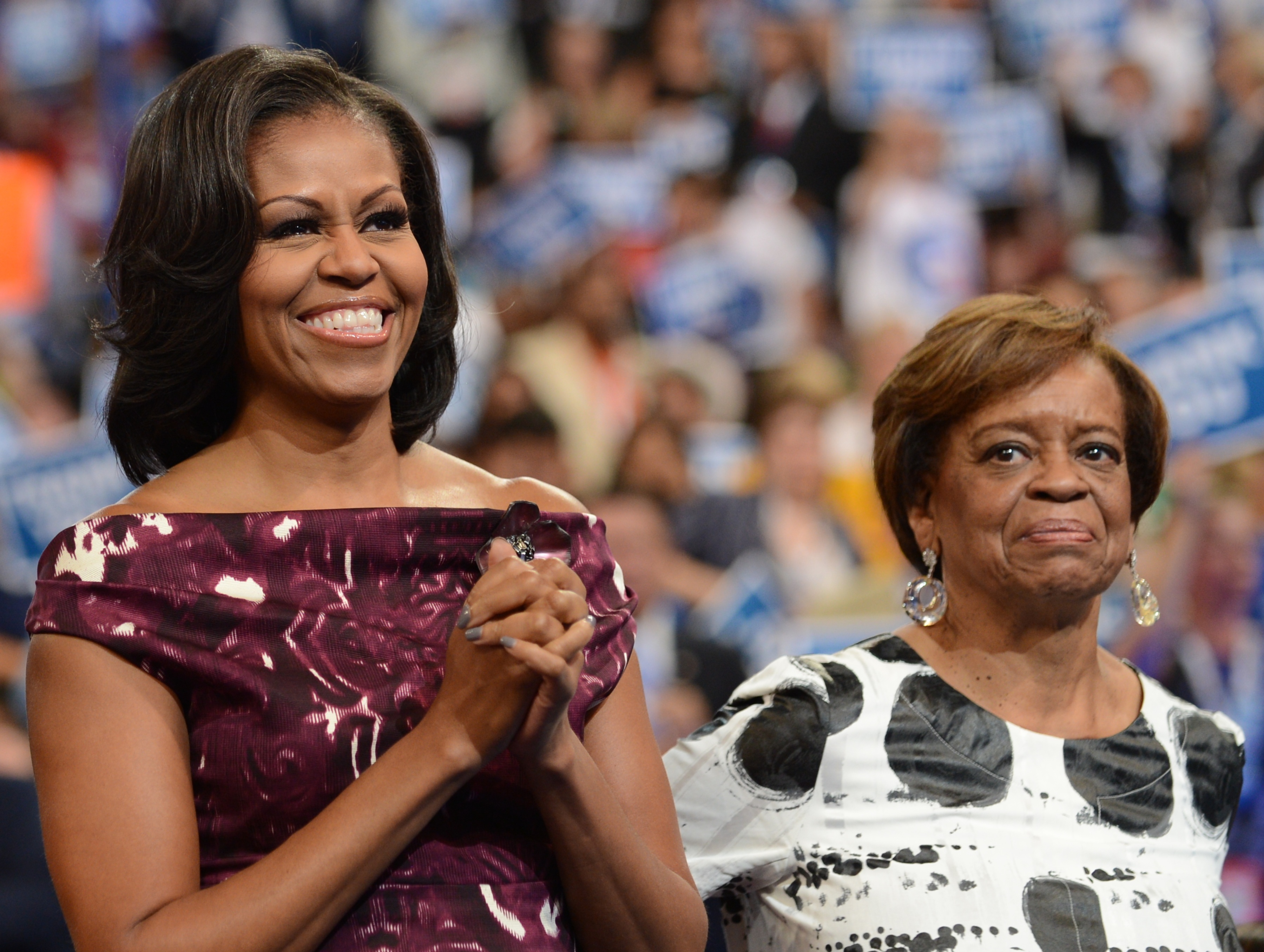 Michelle has spoken openly about how her mother helped her understand her own worth and use her voice. That bond made the later skirt tribute feel less like fashion and more like a deeply personal love letter. | Source: Getty Images