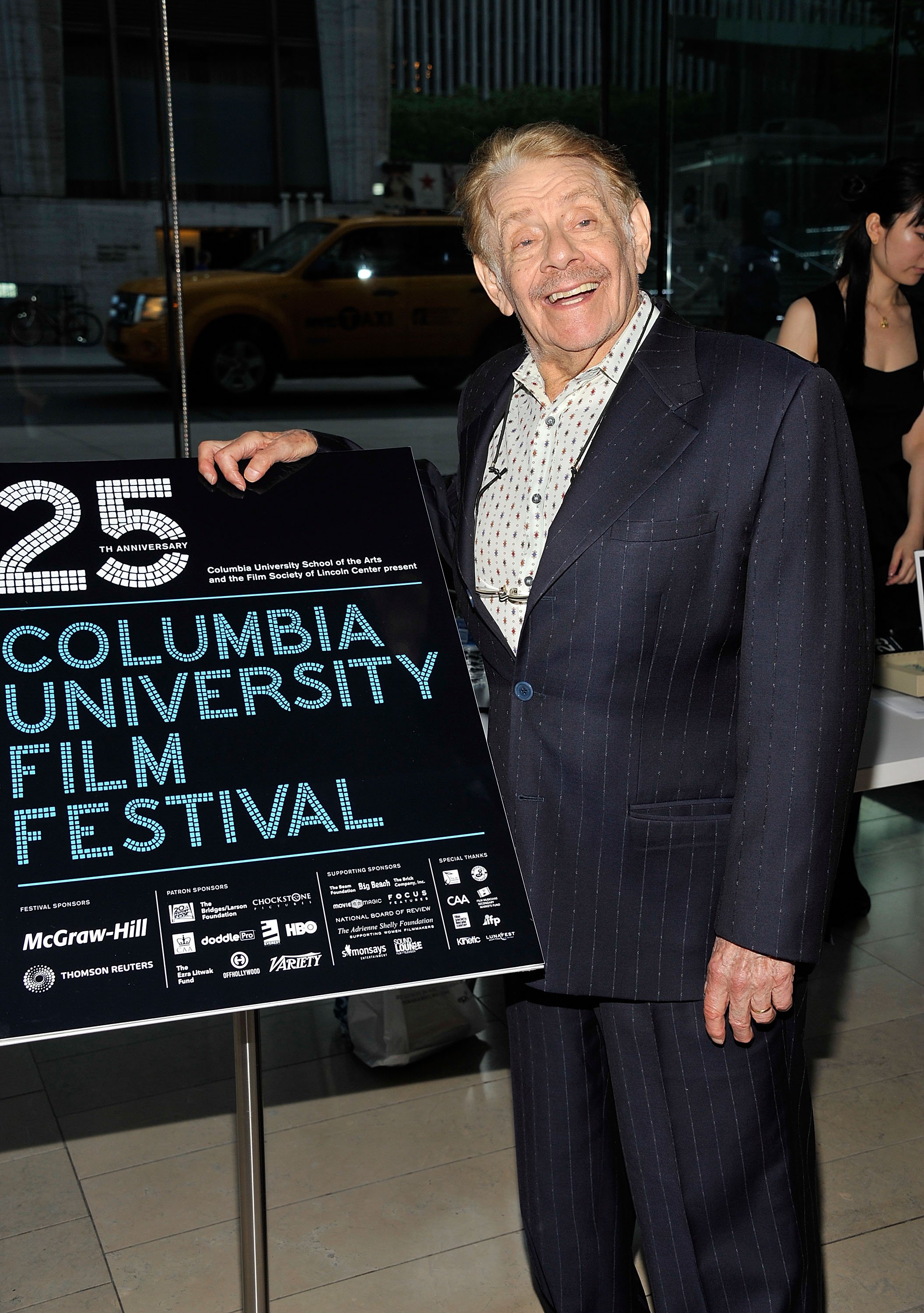 Jerry Stiller attends the 25th anniversary of Columbia University's Film Festival at Alice Tully Hall on May 4, 2012 in New York City. | Photo: Getty Images