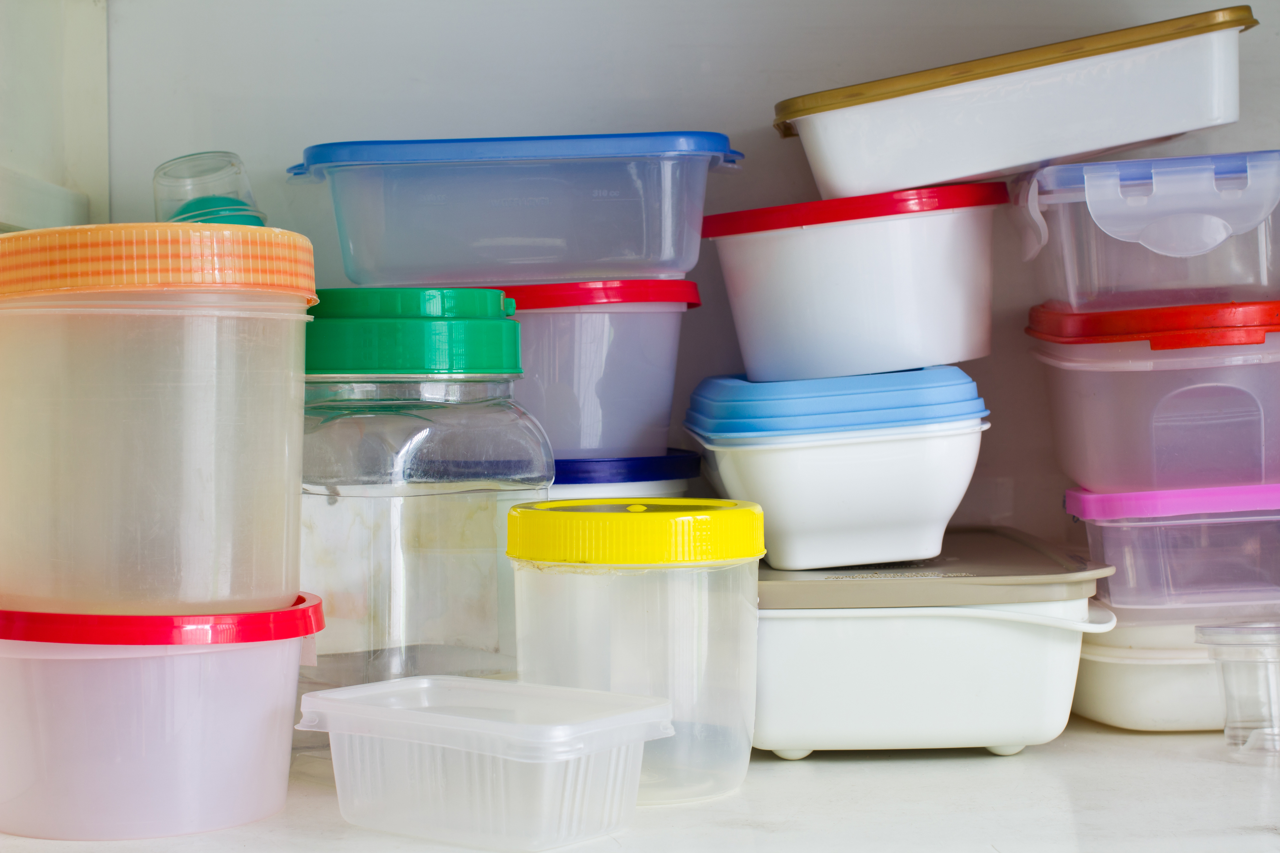 Reusable plastic containers | Source: Shutterstock