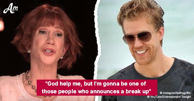 Kathy Griffin tweets about her split - 'now those jerks won't get the story first'