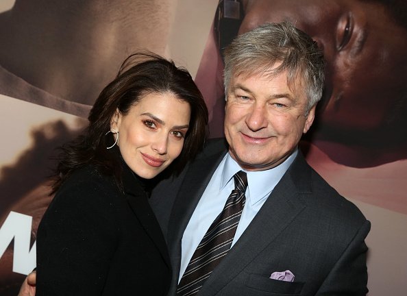 Hilaria Baldwin and husband Alec Baldwin at The Broadway Theatre on February 20, 2020 in New York City. | Photo: Getty Images