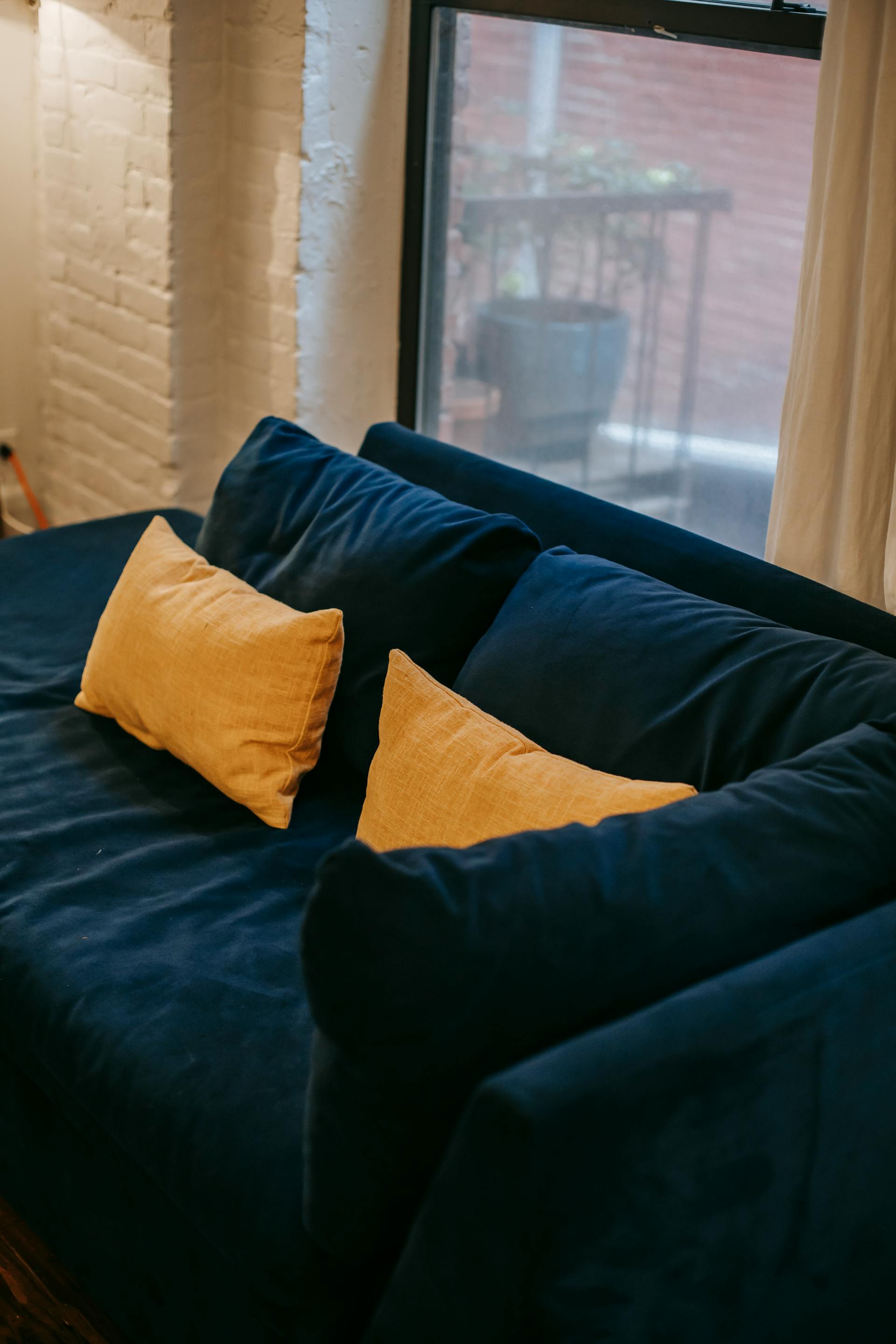 A blue couch | Source: Pexels