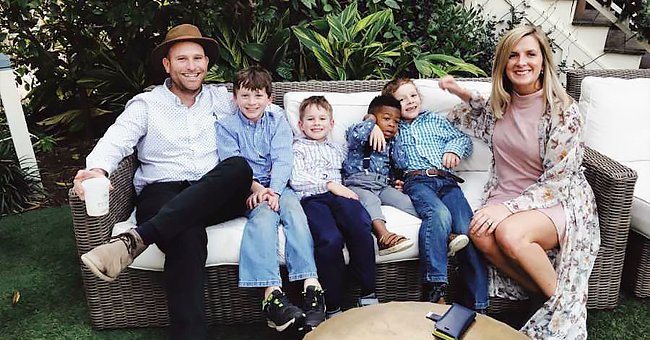 Kristen and Wood Jones pictured with their children. | Photo: facebook.com/theadoptionlawfirm