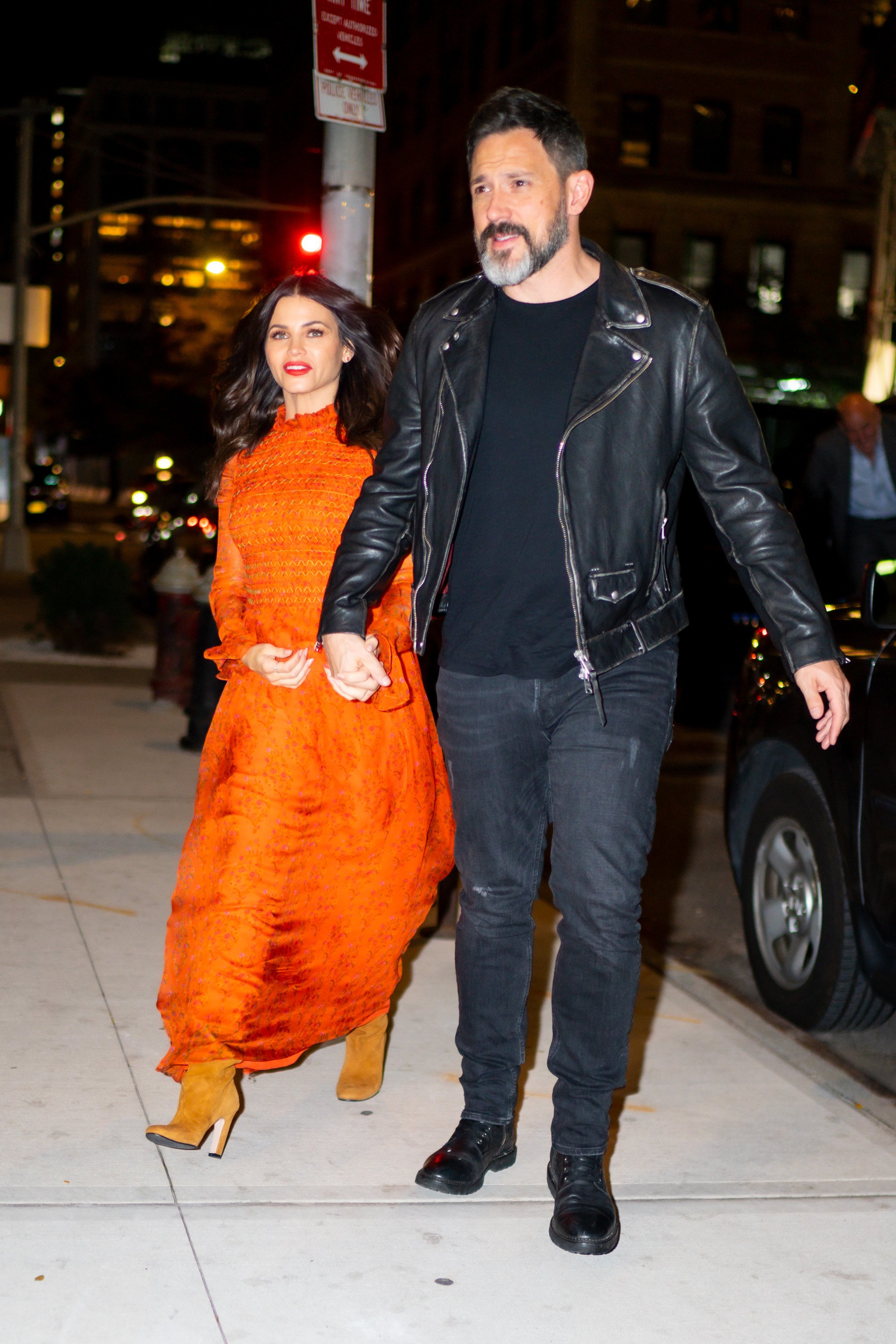 Pregnant Jenna Dewan and Steve Kazee seen out in New York together, 2019 | Photo: Getty Images 