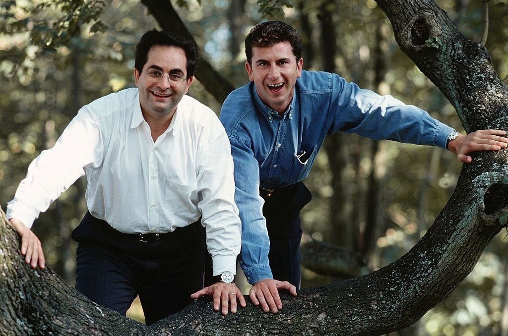 Pascal Bataille et Laurent Fontaine en 1997. | Photo : Getty Images
