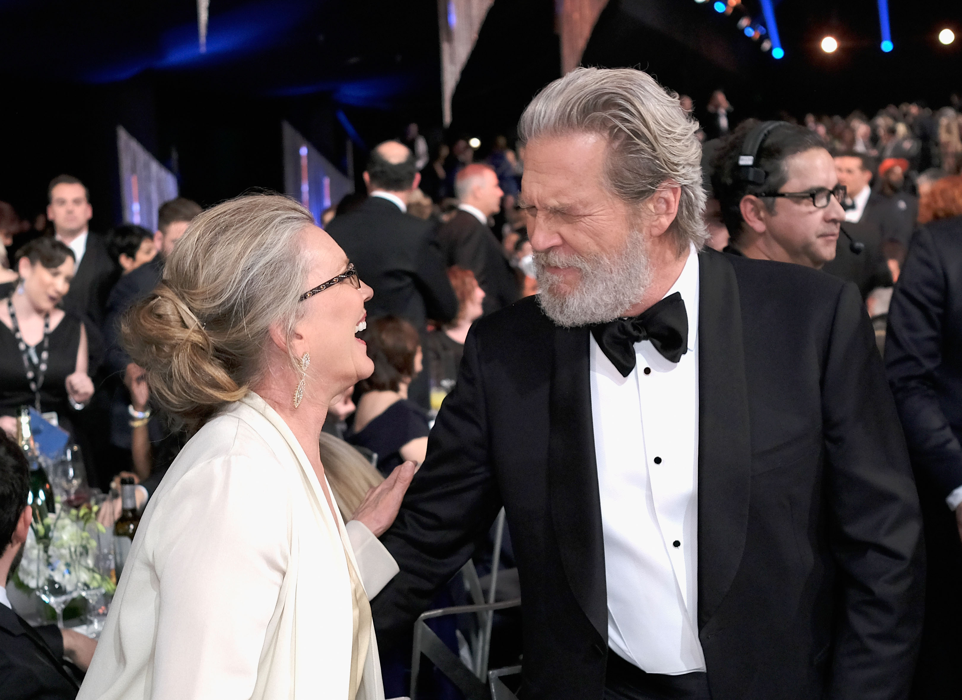 Susan and Jeff Bridges attend The 23rd Annual Screen Actors Guild Awards at The Shrine Auditorium in Los Angeles, California on January 29, 2017. | Source: Getty Images