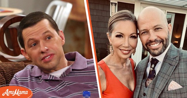 [Left] Picture of actor Jon Cryer; [Right] Picture of John Cryer and his wife Lisa Joyner | Source: Getty Images || instagram.com/mslisajoyner