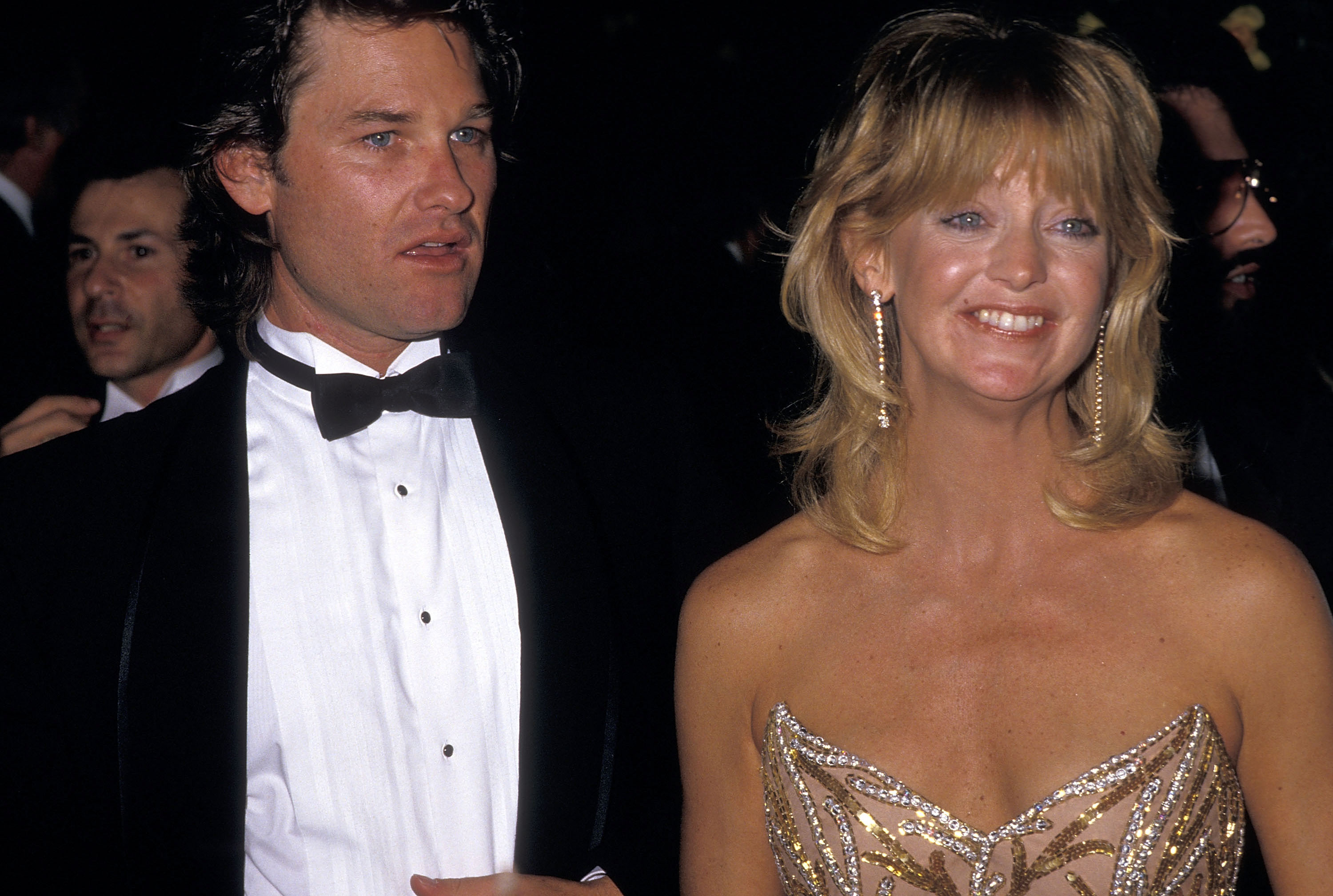 Kurt Russell and Goldie Hawn on January 27, 1987 in Los Angeles, California. | Source: Getty Images