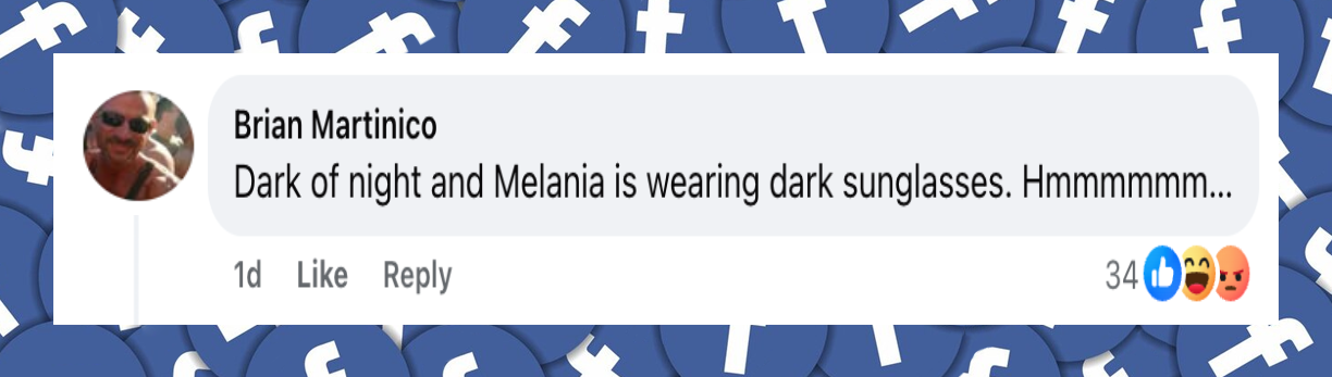 A netizen's comment about Melania Trump's appearance, dated February 16, 2026 | Source: Facebook/Fox News