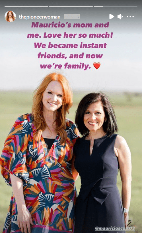 Ree Drummond gushes over her daughter's mother-in-law Martha | Source: Instagram/@thepioneerwoman