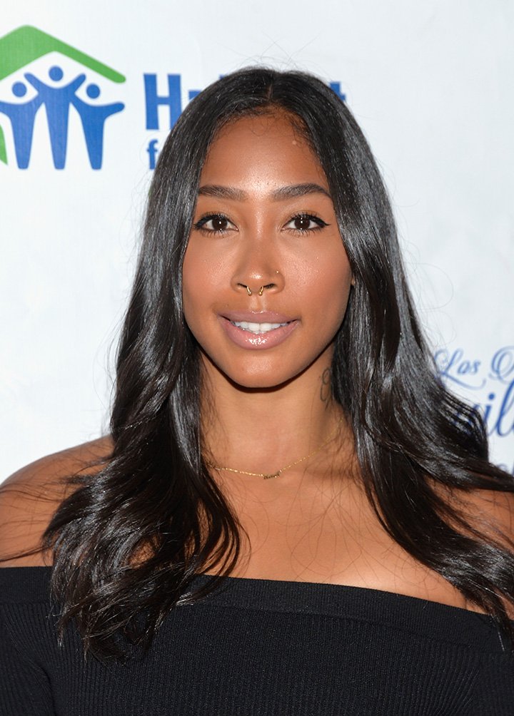 Reality TV star Apryl Jones attends the 2017 Los Angeles Builders Ball at The Beverly Hilton Hotel on September 28, 2017  | Photo: Getty Images