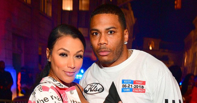 Shantel Jackson and Nelly at Teyana Taylor's Album Release Party on June 21, 2018 in Universal City, California | Photo: Getty Images