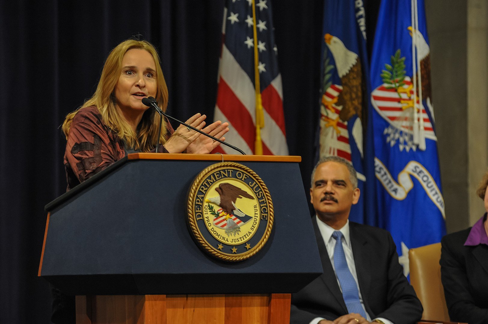 Melissa Etheridge shared her personal experiences of advocating for the LGBT community at a United States Department of Justice Event, June, 2013 | Photo: GettyImages