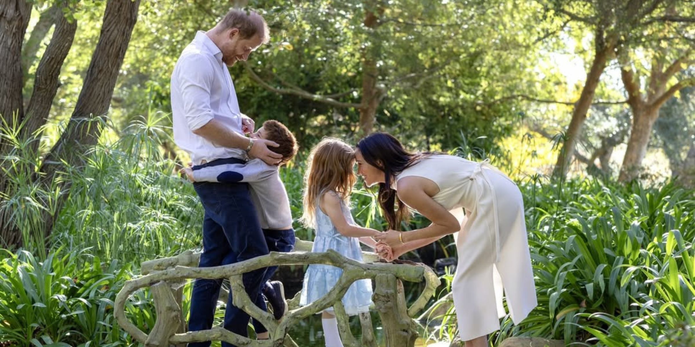 Prince Harry, Prince Archie, Princess Lilibet, and Meghan Markle | Source: Instagram/meghan