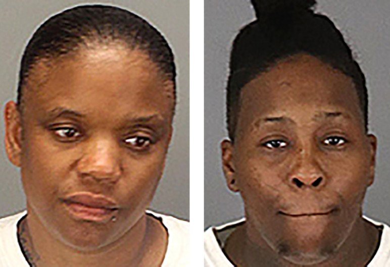Candace Tai Townsel (Left) and Kimesha Monae Williams have been charged for the murder of 84-year-old Afaf Anis Assad | Riverside County Sheriff's Department