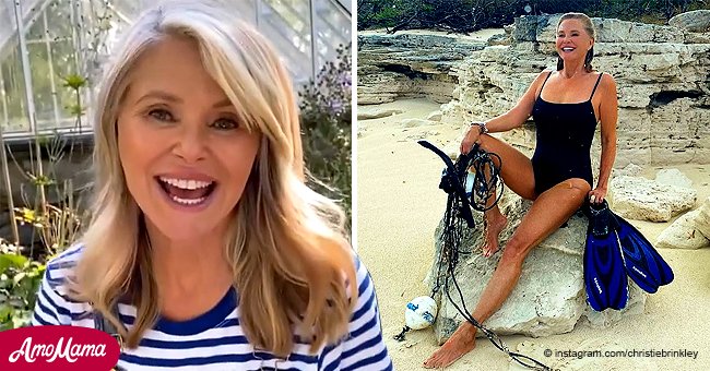 Christie Brinkley Discovers Swimming as a Great Way to Rehabilitate ...