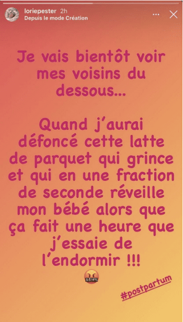 La storie de Lorie Pester. | Photo : Instagram/loriepester