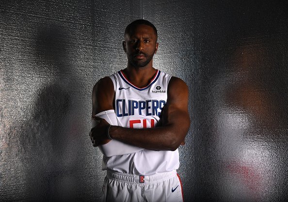  Patrick Patterson for a photo during LA Clippers media day in Playa Vista, California.| Photo: Getty Images.