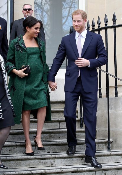 Prince Harry and Meghan Markle departs a Commonwealth Day Youth Event at Canada House on March 11, 2019 in London, England. | Source: Getty Images