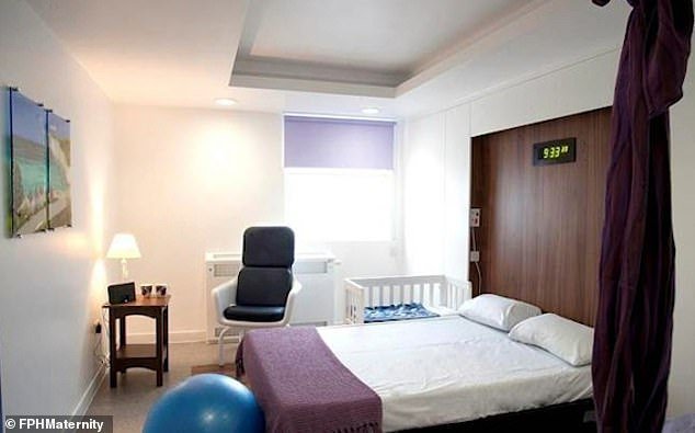 Frimley Park Hospital Maternity Room | Photo: Daily Mail