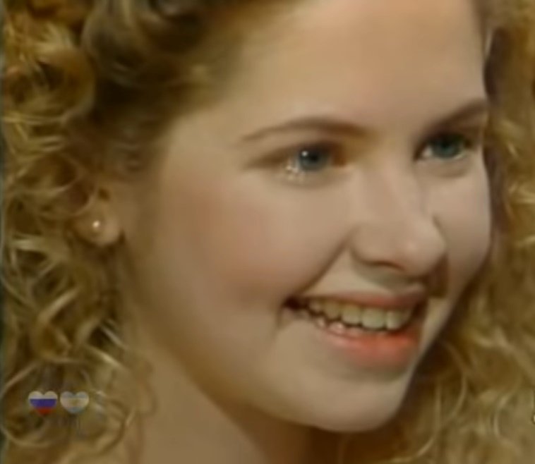 Andrea del Boca en su juventud. | Foto: YouTube/Foro de Andrea Del Boca