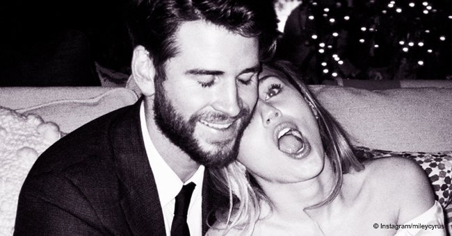 Miley Cyrus reveals unseen wedding photos as she thanks husband for always bending to hug her