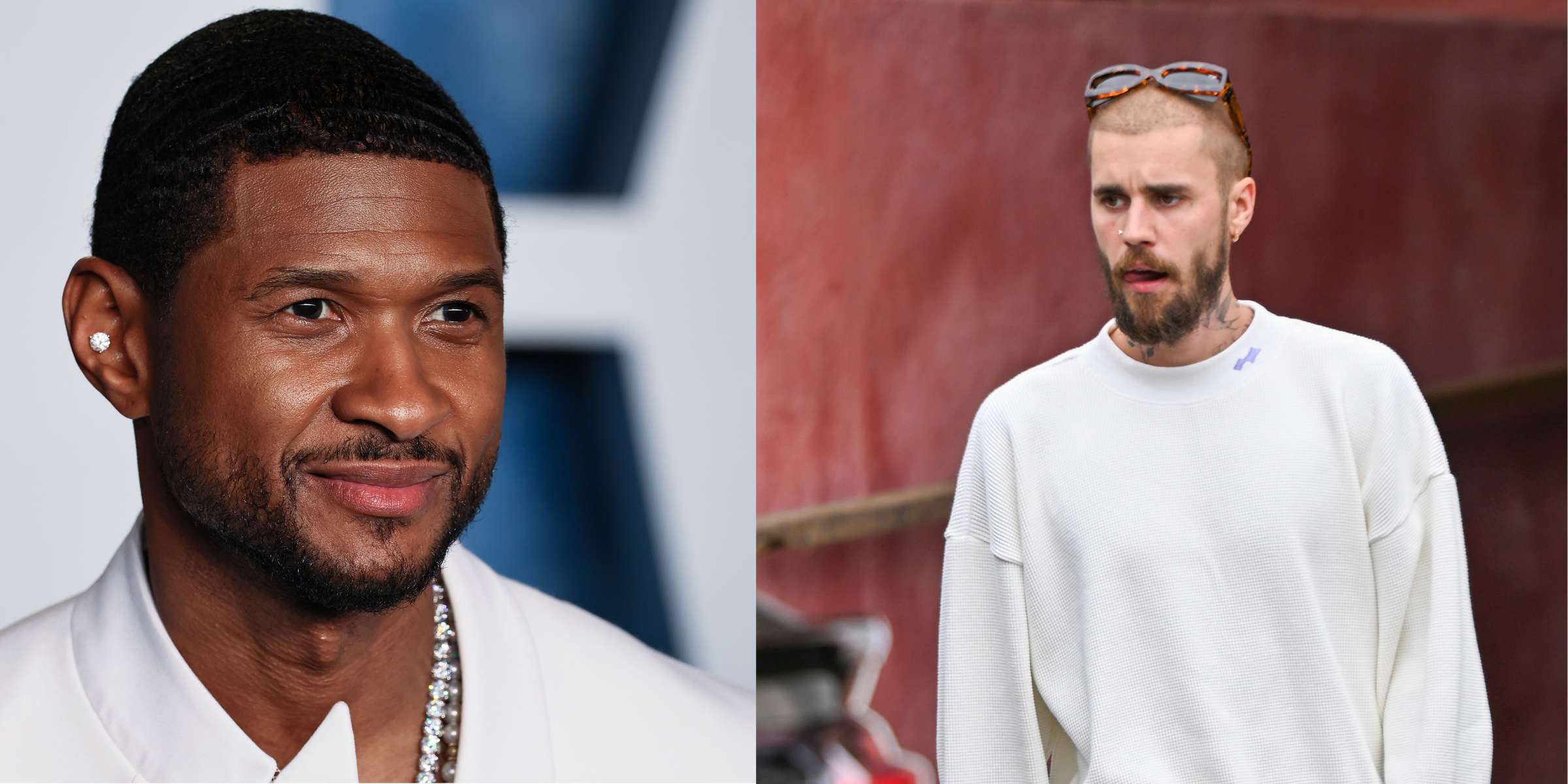 Usher | Justin Bieber | Source: Getty Images