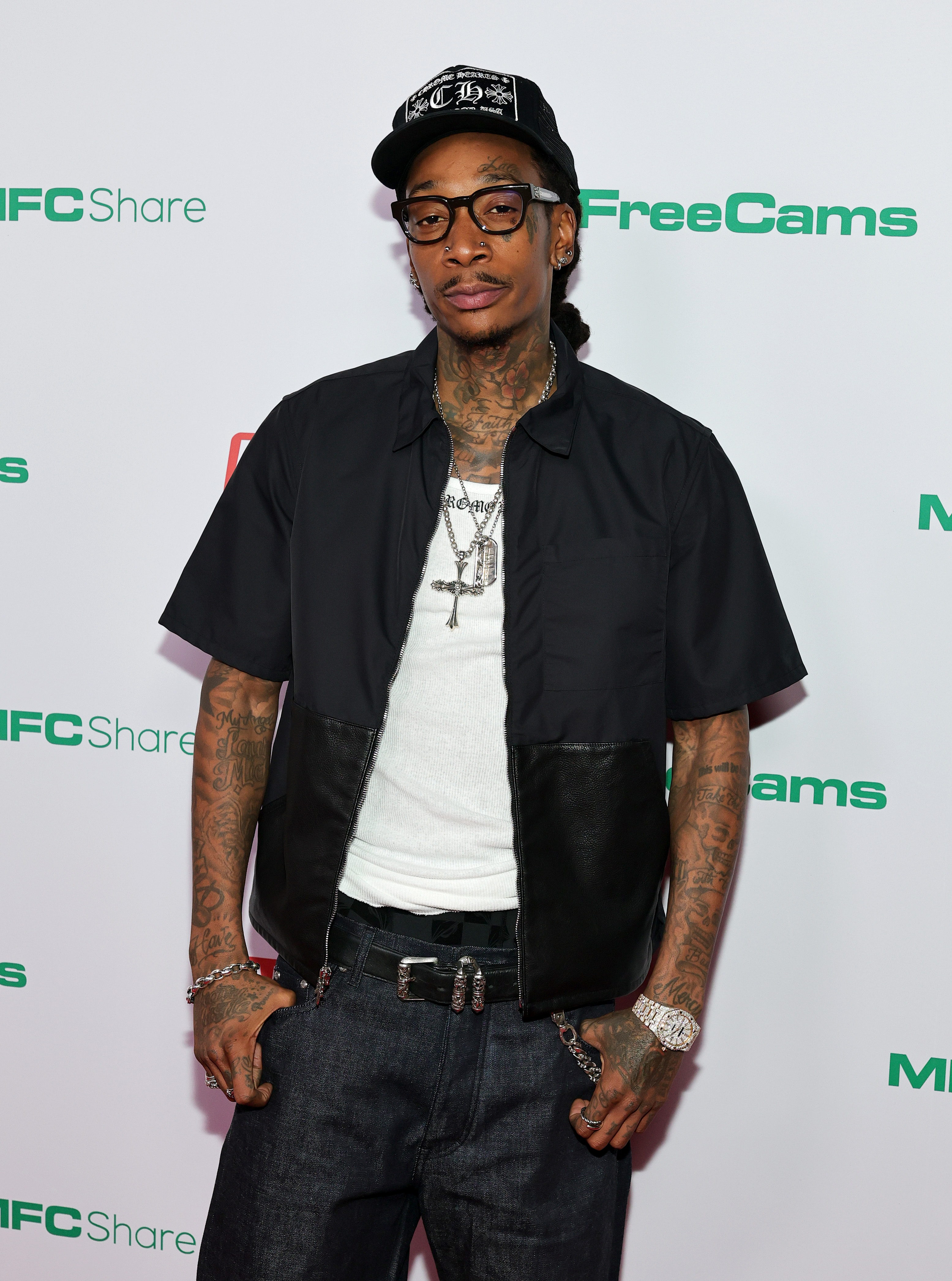 Wiz Khalifa at the 2026 Adult Video News Awards on January 24 in Las Vegas, Nevada. | Source: Getty Images