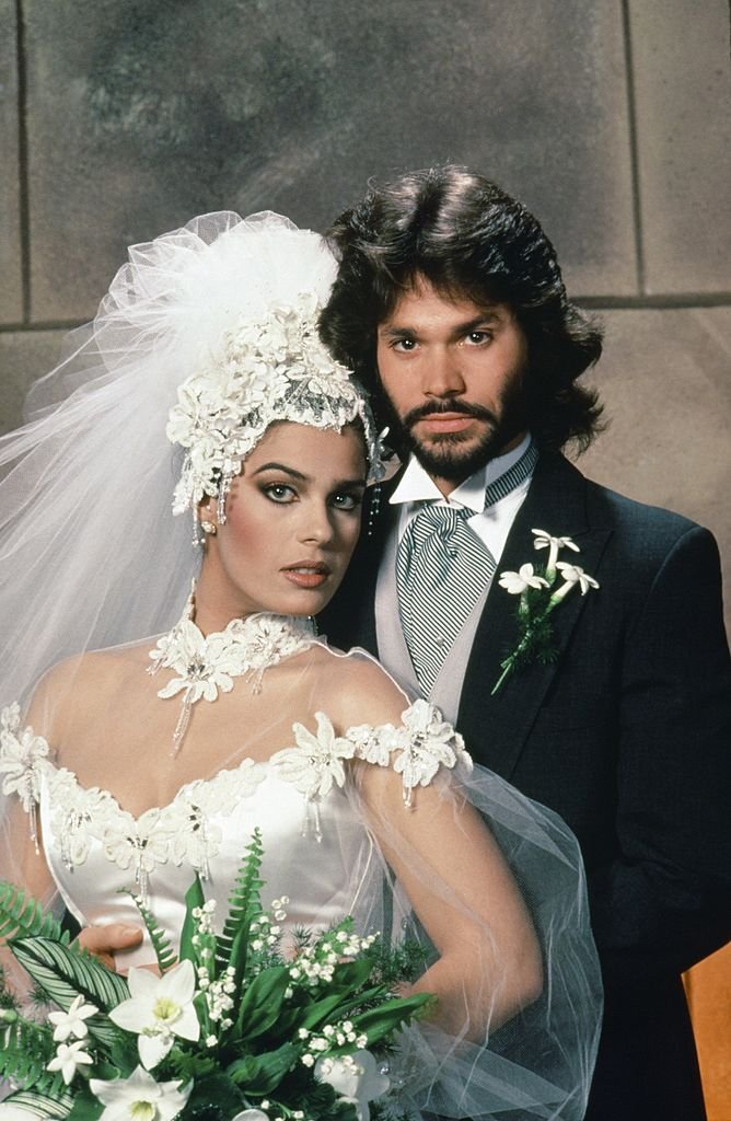 First wedding of Peter Reckell as Bo Brady, Kristian Alfonso as Hope Williams Brady on "Days of Our Lives" | Source: Getty Images