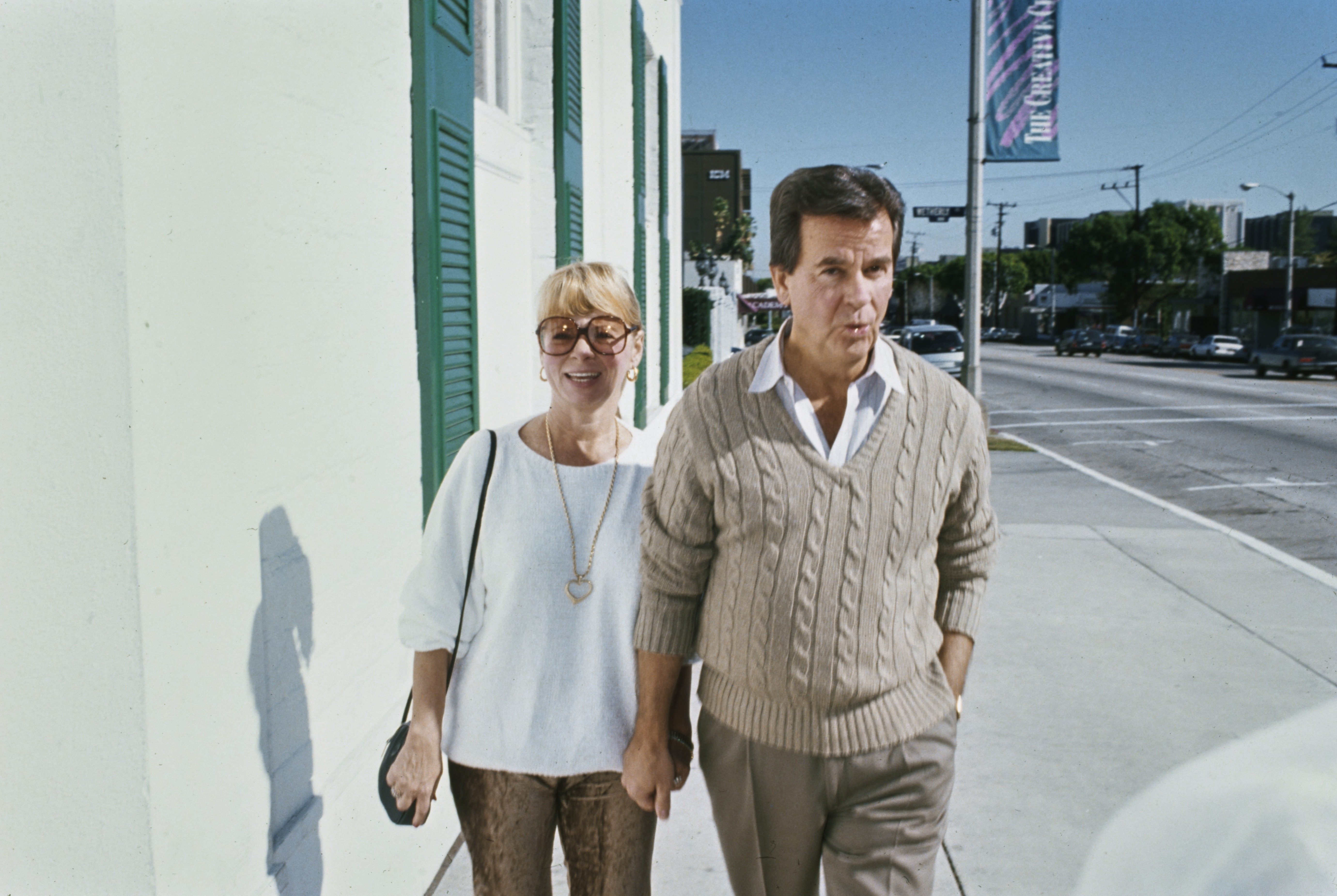 Dick Clark and Kari Clark in Los Angeles, California, United States, circa 1990 | Source: Getty Images