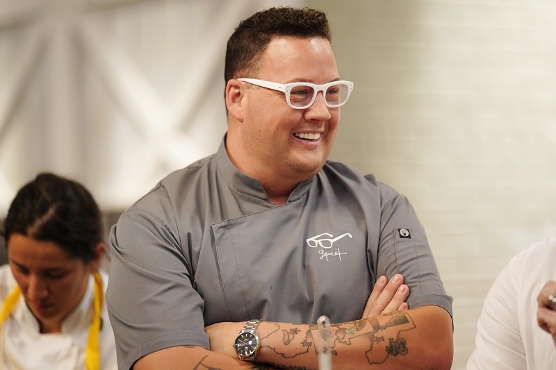 Graham Elliot during an episode of "Top Chef" on May 16, 2018 | Photo: Getty Images