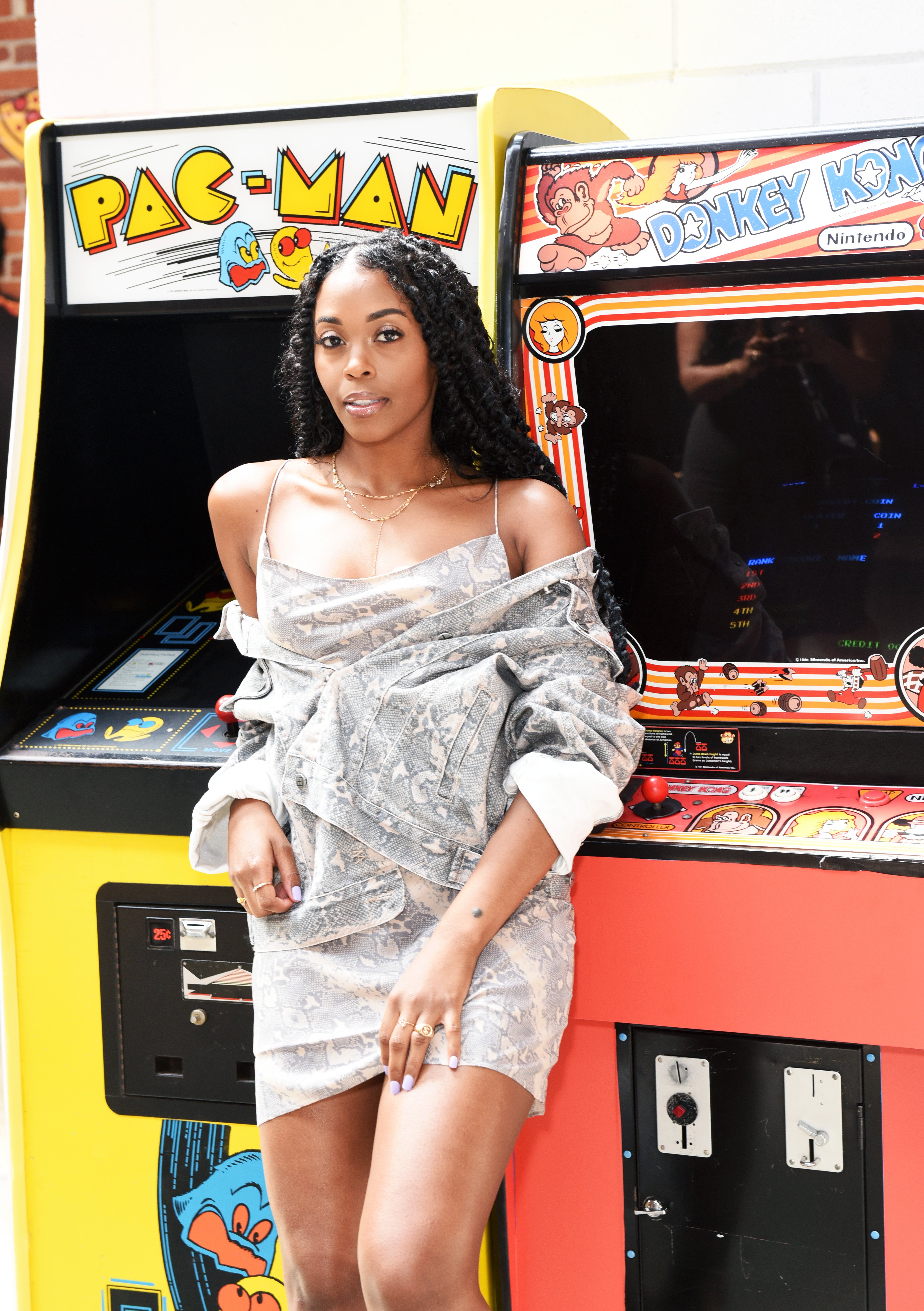 Nafessa Williams of 'Black Lightning' at the Pizza Hut Lounge at the  2019 Comic-Con International: San Diego on July 20, 2019 in San Diego, California | Photo: Getty Images