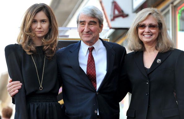 Katherine Waterston, Sam Waterston and Lynn Louisa Woodruff Waterston at The Hollywood Walk of Fame Star ceremony on January 7, 2010 in Hollywood, California. | Photo: Getty Images