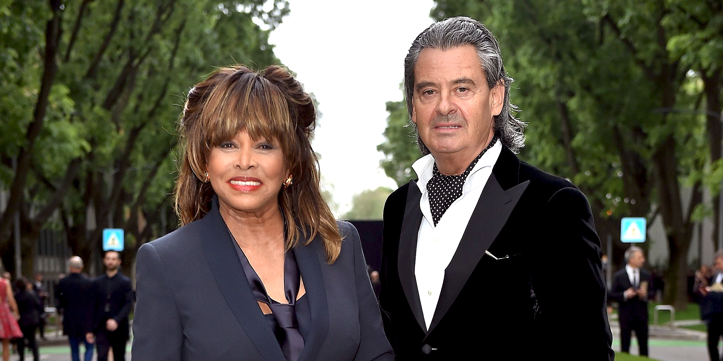 Tina Turner y Erwin Bach. | Foto: Getty Images