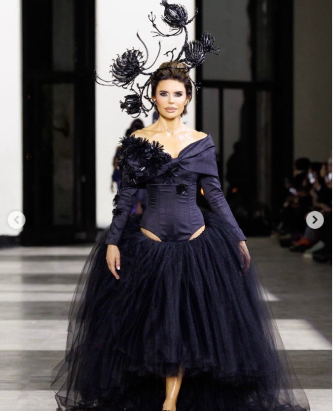 One of the standout images from Lisa Rinna's birthday carousel captured the fearless approach to fashion that has become one of her trademarks, showcasing the bold looks that helped define her year. | Source: Instagram/lisarinna