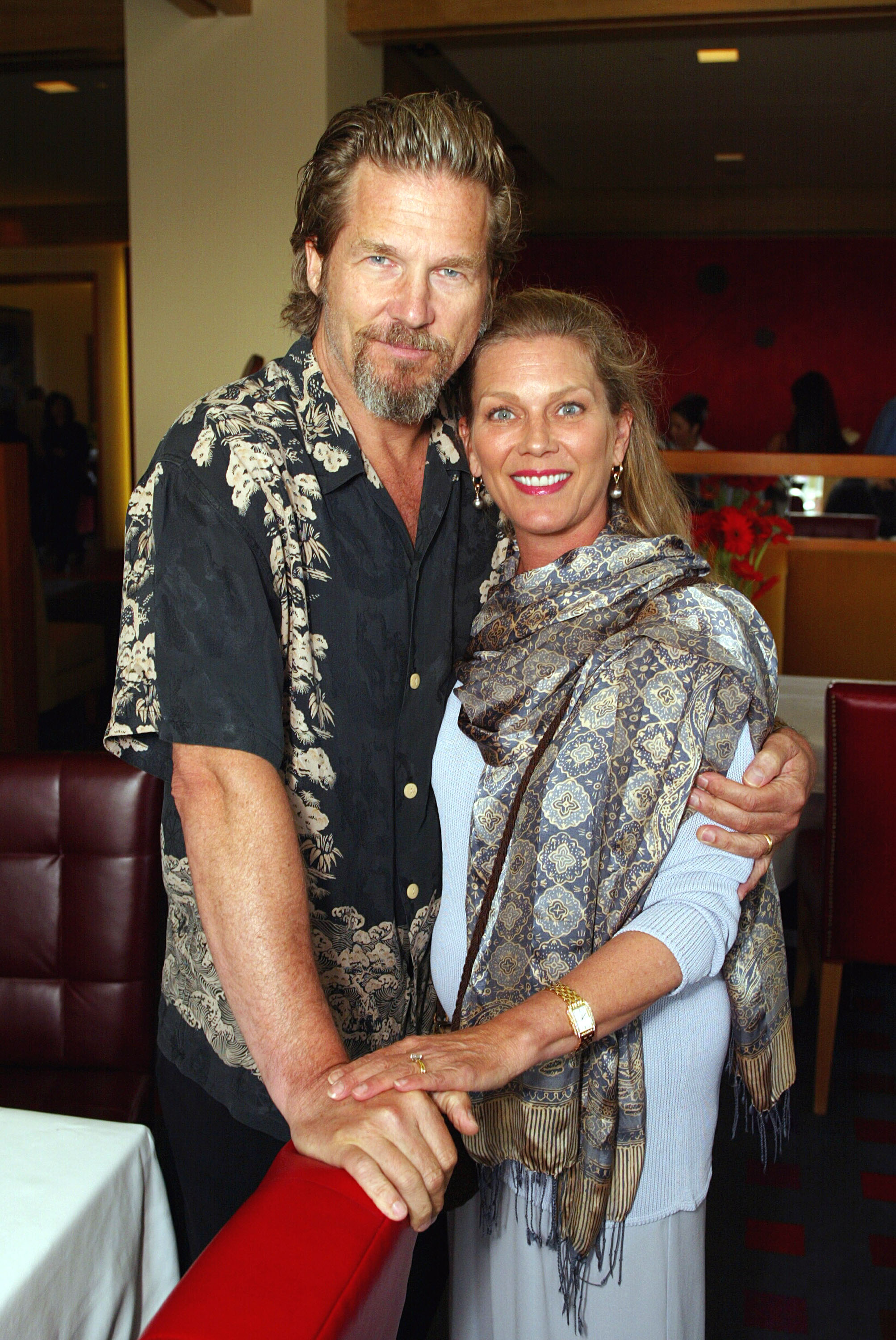 Susan and Jeff Bridges in California in 2002 | Source: Getty Images