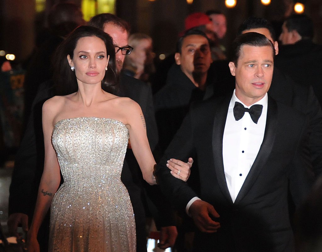 L'actrice Angelina Jolie et l'acteur Brad Pitt arrivent à l'AFI FEST 2015 Presented By Audi Opening Night Gala Premiere Of Universal Pictures' 'By The Sea' , novembre 2015 | Source : Getty Images 