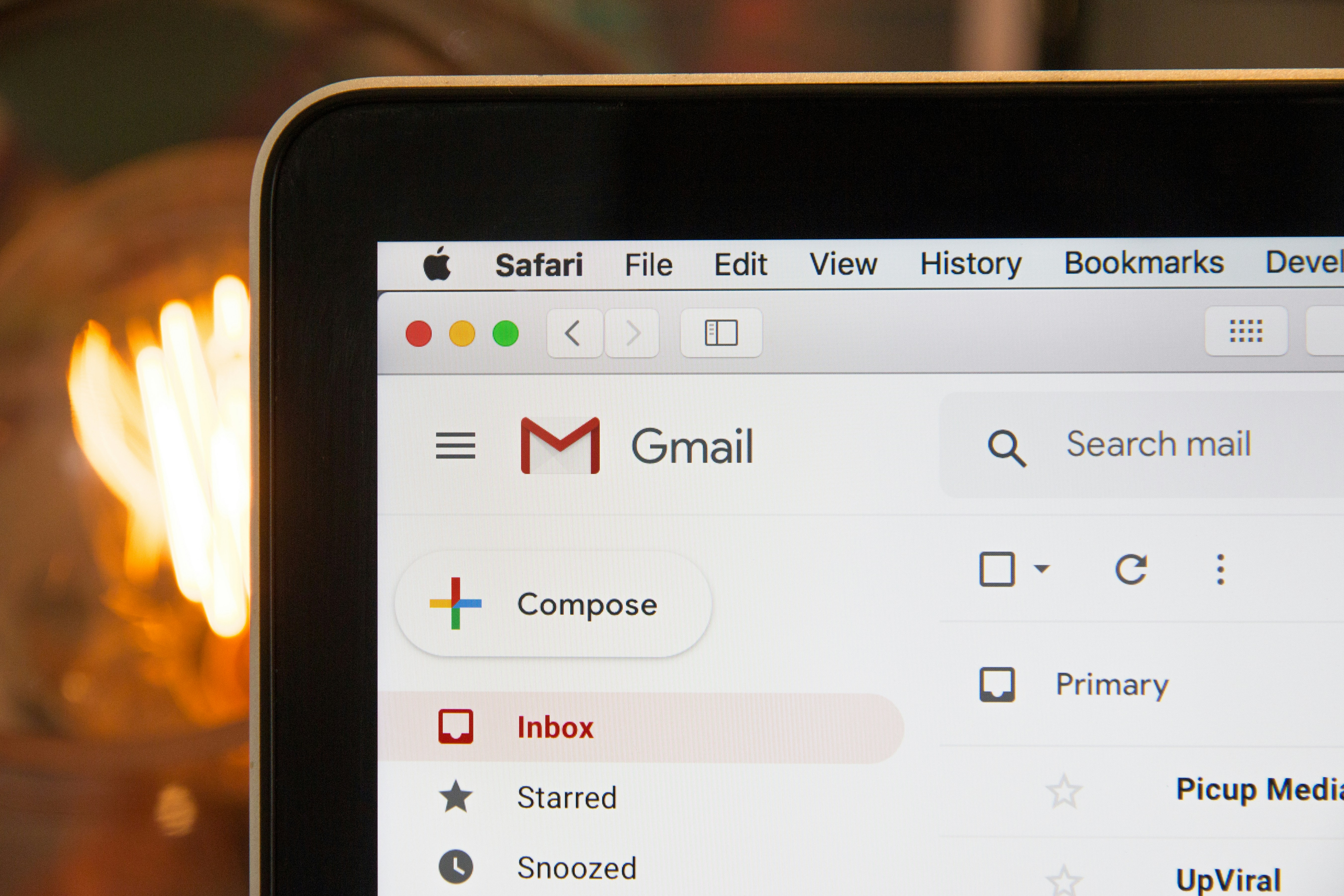 A Gmail screen | Source: Unsplash